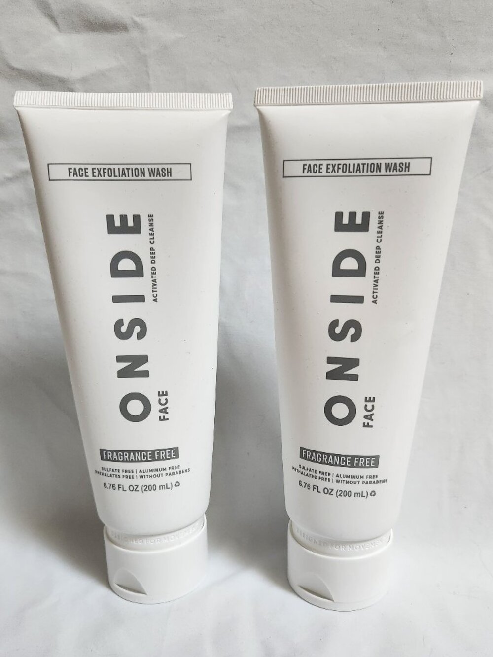 ONSIDE Deep Clean Face Exfoliation Wash - Bundle of TWO - NEW NWT
